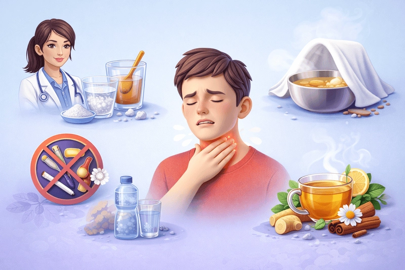 throat pain home remedies in delhi