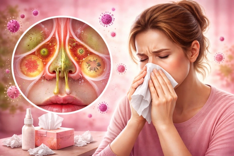 Runny nose home remedies and ENT treatment in Delhi