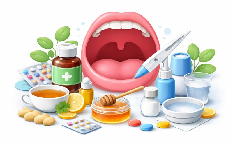 Tonsils Infection Treatment Medicine, Home Remedies ENT Doctor in Dwarka, Delhi