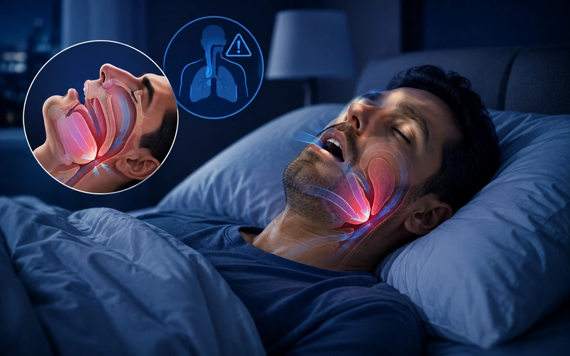 Sleep Apnea and Snoring While Sleeping: ENT Doctor in Delhi Explains